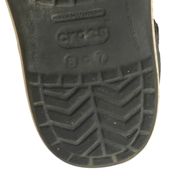 CROCS little kids 6/7 black classis clogs - Picture 5 of 5